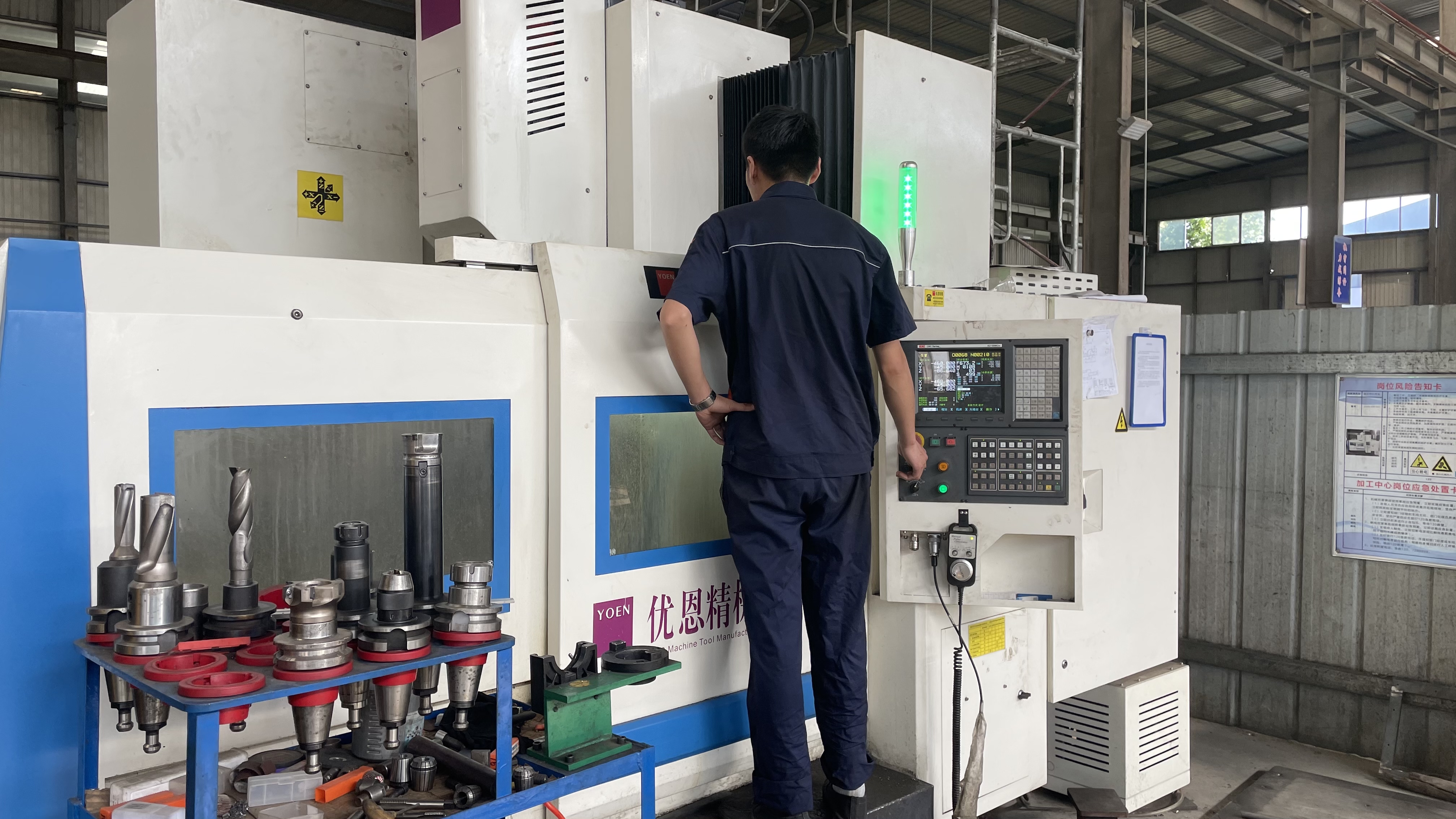 工廠實拍—加工車床